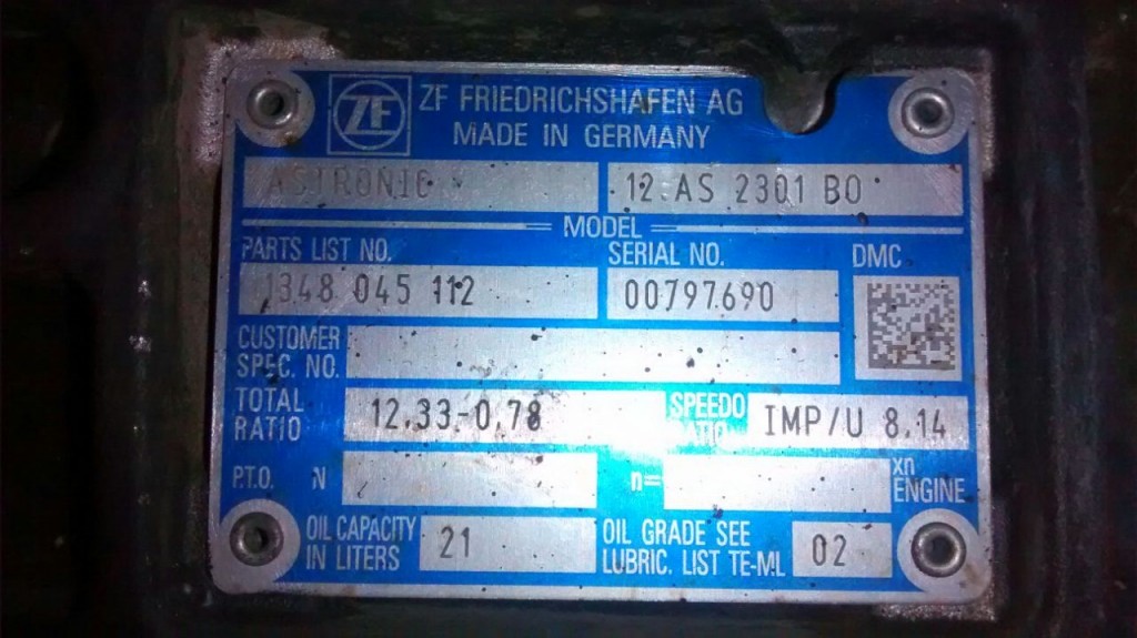 ZF Spare Parts for Trucks and Buses